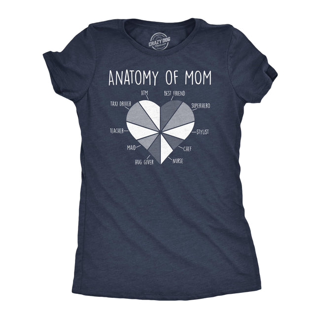 Anatomy of Mom Graphic Tee