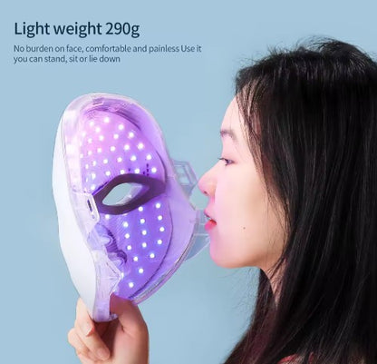 Wireless 7-Color LED Photon Face Mask