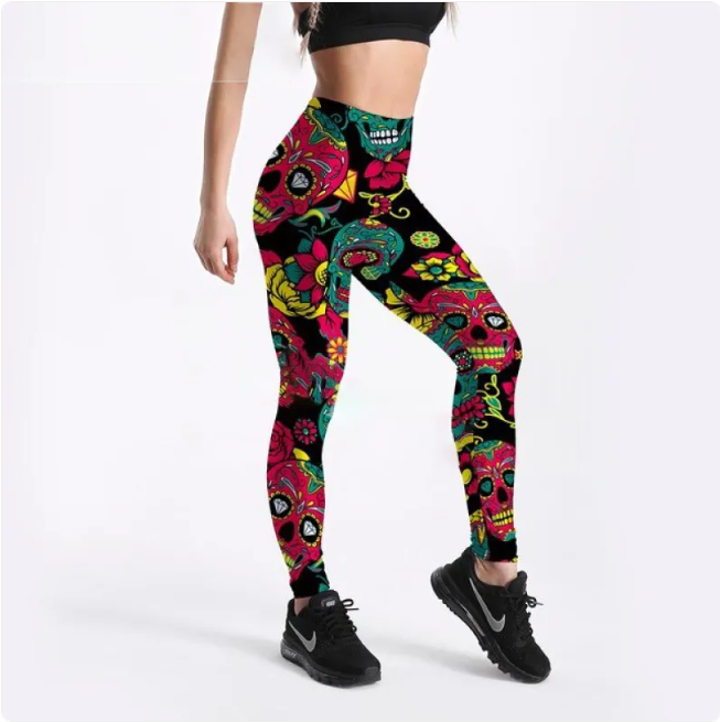 Galaxy Print Yoga Leggings