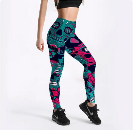 Galaxy Print Yoga Leggings