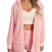 Women's Cozy Plush Loungewear Set