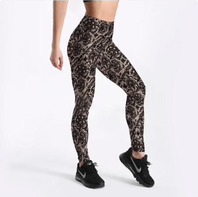 Galaxy Print Yoga Leggings
