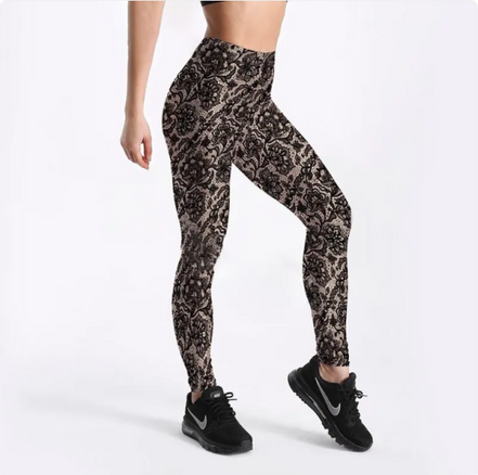 Galaxy Print Yoga Leggings
