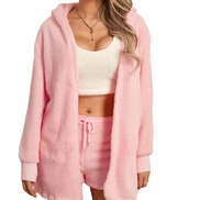 Women's Cozy Plush Loungewear Set