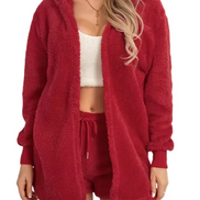 Women's Cozy Plush Loungewear Set