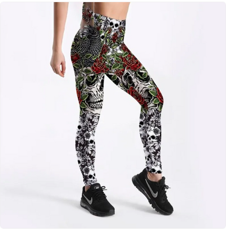 Galaxy Print Yoga Leggings