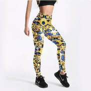Galaxy Print Yoga Leggings