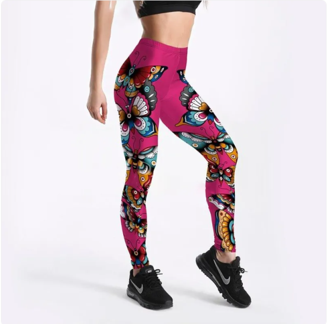 Galaxy Print Yoga Leggings