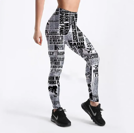 Galaxy Print Yoga Leggings