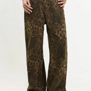 Retro Leopard Pants