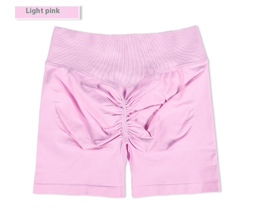 High-Rise Ruched Biker Shorts