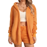 Women's Cozy Plush Loungewear Set
