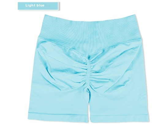 High-Rise Ruched Biker Shorts